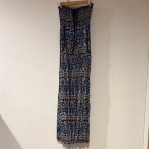 Band of Gypsies Bohemian Maxi Dress W Pockets